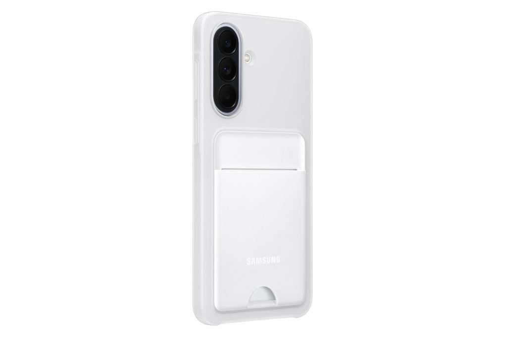 Ốp lưng Galaxy A37 PC TPU có khe thẻ Samsung Chính hãng Màu Xám nhạt