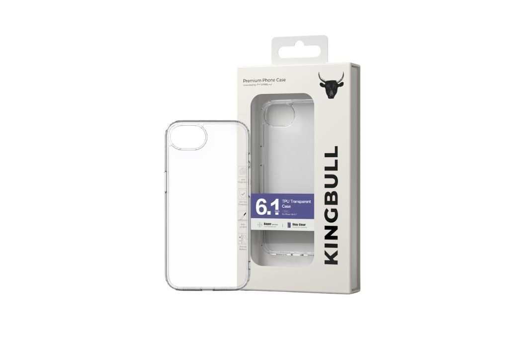 Ốp lưng iPhone 17e/iPhone 16e TPU MIPOW TSE4-CR Màu Trắng