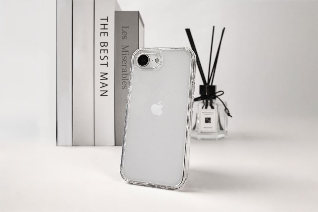 Ốp lưng iPhone 17e/iPhone 16e TPU MIPOW TSE4-CR Màu Trắng
