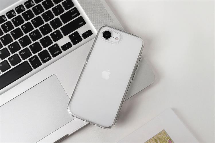 Ốp lưng iPhone 17e/iPhone 16e PC TPU MIPOW PSE4-CR Màu Trắng