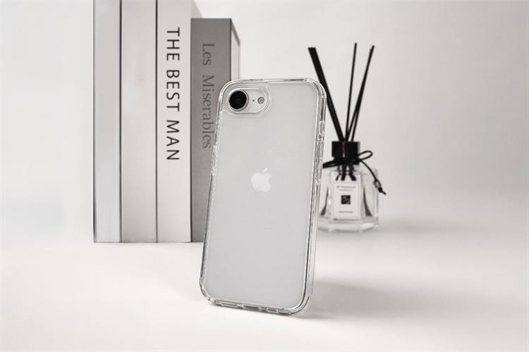 Ốp lưng iPhone 17e/iPhone 16e PC TPU MIPOW PSE4-CR Màu Trắng