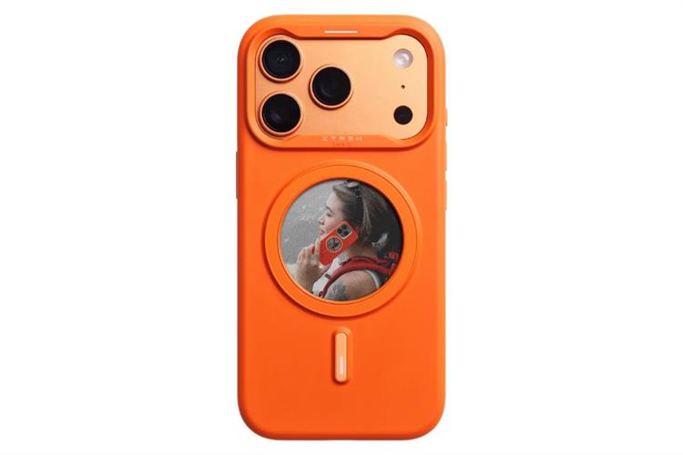 Ốp lưng MagSafe iPhone 17 Pro PC TPU XTREM Screen Smart-Image Màu Cam