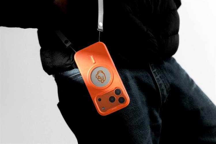 Ốp lưng MagSafe iPhone 17 Pro PC TPU XTREM Screen Smart-Image Màu Cam