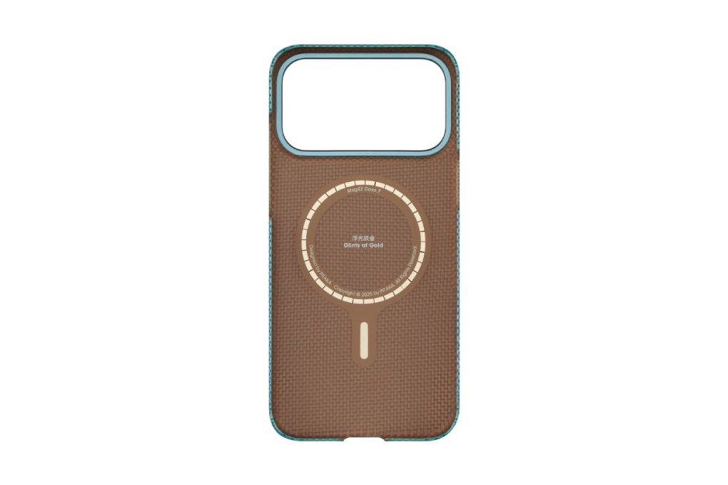 Ốp lưng MagSafe iPhone 17 Pro Aramid PITAKA Ultra Slim có PitaTap Màu Xanh lam