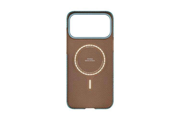 Ốp lưng MagSafe iPhone 17 Pro Max Aramid PITAKA Ultra Slim có PitaTap Màu Xanh lam
