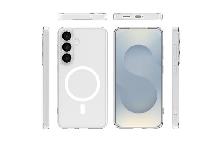 Ốp lưng Magnet Galaxy S25 PC TPU AVA+ OC Pure Slim Màu Trắng