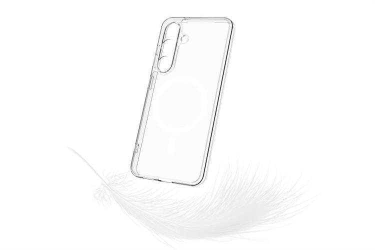 Ốp lưng Magnet Galaxy S25 PC TPU AVA+ OC Pure Slim Màu Trắng