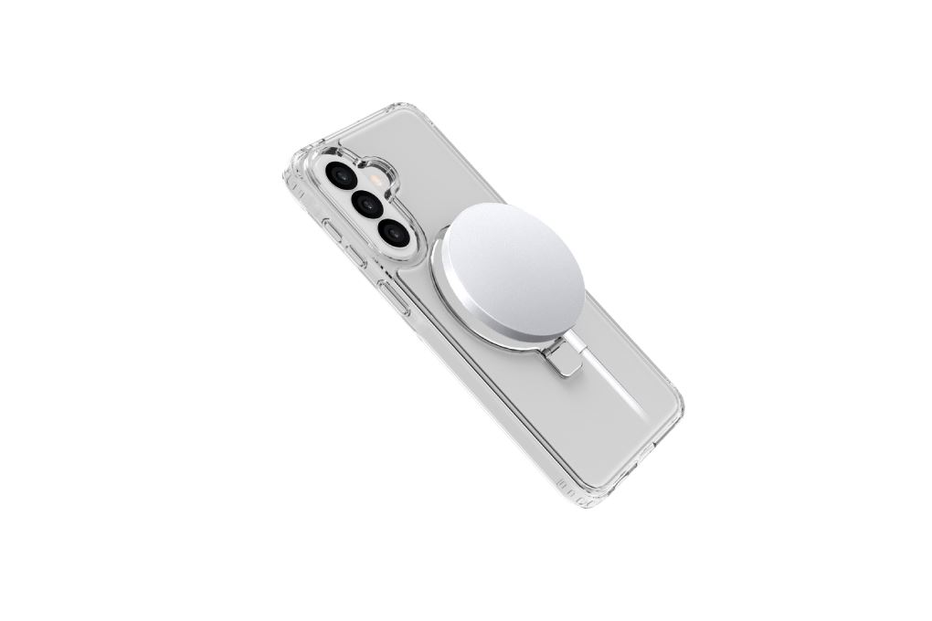 Ốp lưng vòng đỡ Magnet Galaxy A57 PC TPU AVA+ OC Anti Yellow Màu Trắng