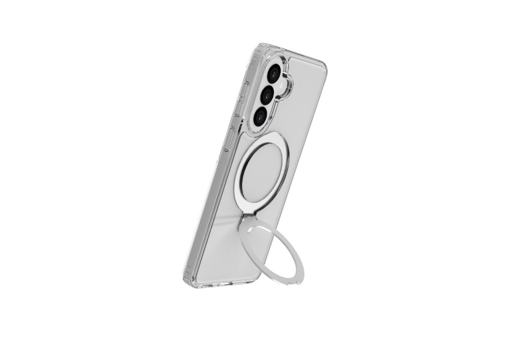 Ốp lưng vòng đỡ Magnet Galaxy A57 PC TPU AVA+ OC Anti Yellow Màu Trắng