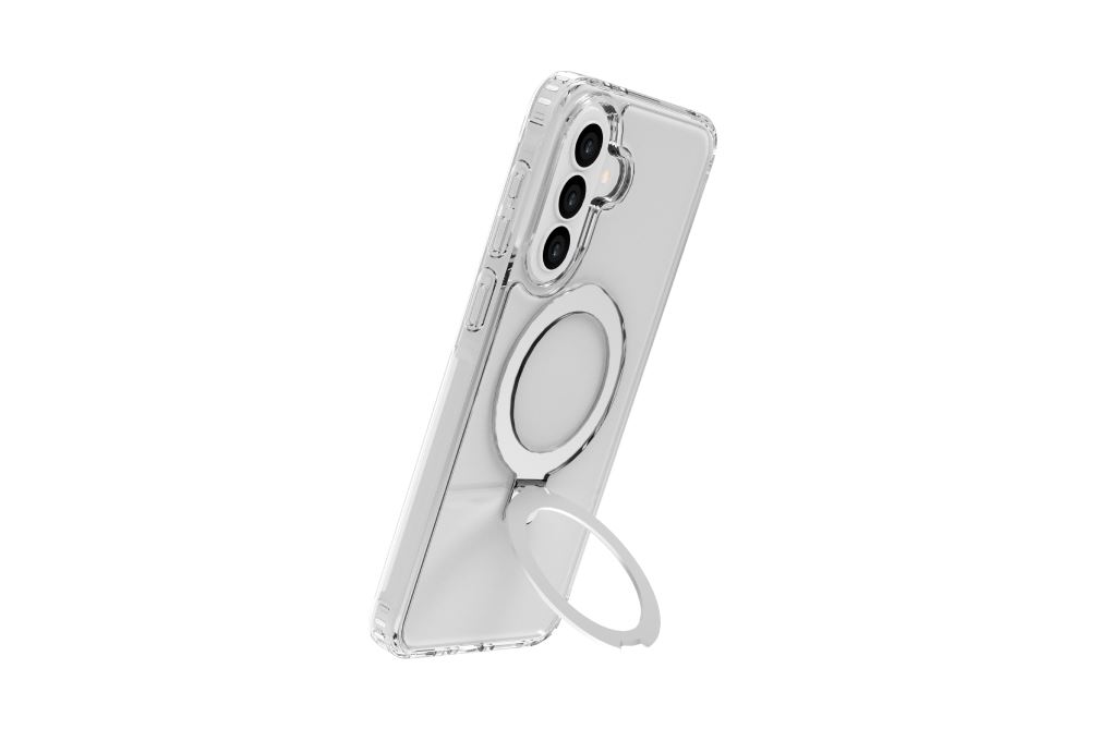 Ốp lưng vòng đỡ Magnet Galaxy A37 PC TPU AVA+ OC Anti Yellow Màu Trắng