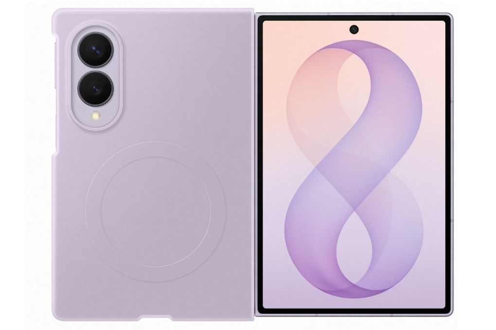 Ốp lưng Galaxy Z Fold8 Magnet Silicone PC SAMSUNG Màu Tím