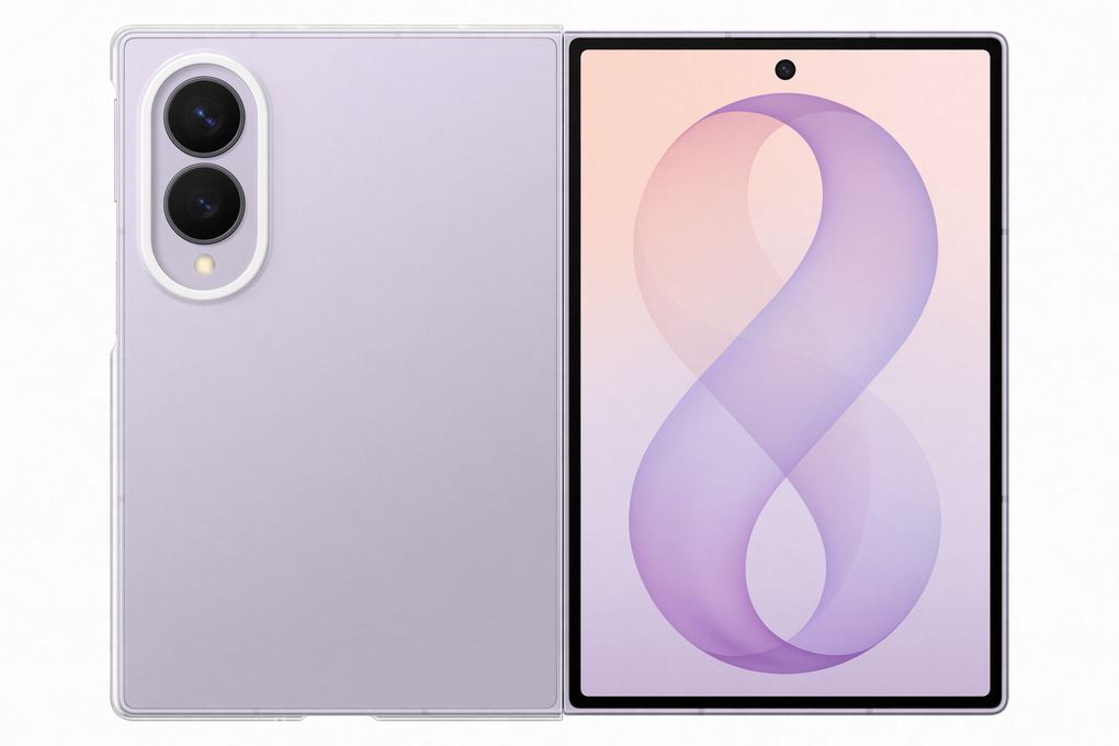 Ốp lưng Galaxy Z Fold8 PC TPU SAMSUNG Màu Trắng