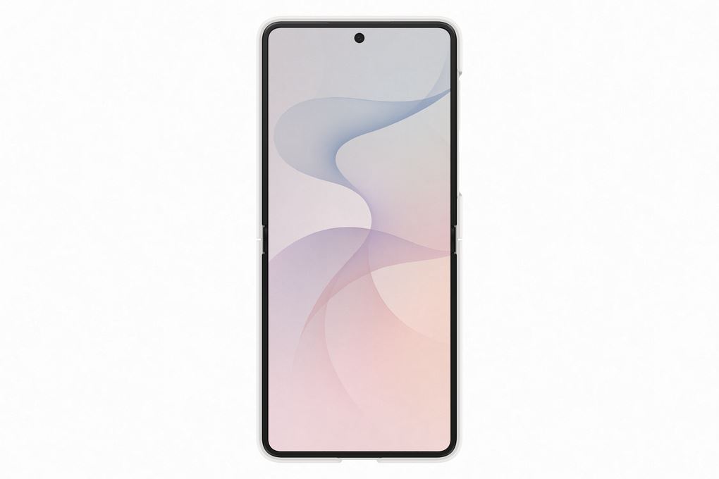 Ốp lưng Galaxy Z Flip8 Magnet Kèm Vòng Silicone PC SAMSUNG Màu Kem