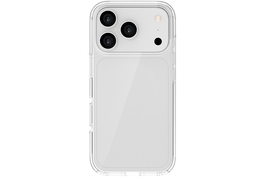 Ốp lưng iPhone 18 Pro có button control Bayer II PC TPU AVA+ OCM17004D Màu Trắng