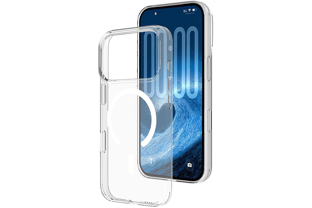 Ốp lưng iPhone 18 Pro Magnetic có button control Slim Kong 1.2mm PC AVA+ OCM17016B - 6