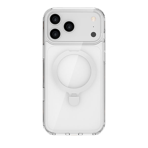 Ốp lưng iPhone 18 Pro Max Vòng Đỡ Magnetic có button control Dim Troy PC TPU AVA  OCM17008A
