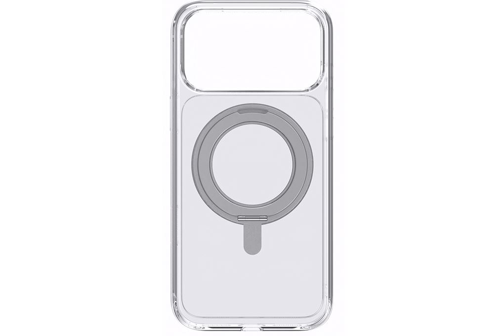 Ốp lưng iPhone 18 Pro Max Vòng Magnetic Xoay 360 có button control JC PC TPU KL6501 AVA+ Màu Trắng