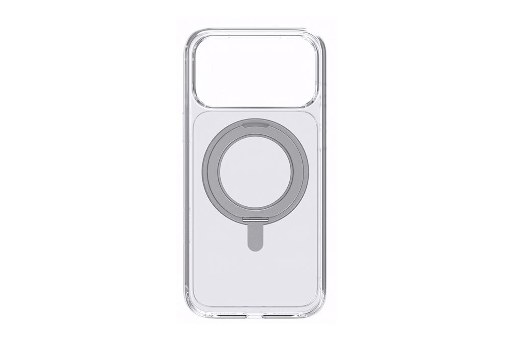 Ốp lưng iPhone 18 Pro Vòng Magnetic Xoay 360 có button control JC PC TPU KL6501 AVA+ Màu Trắng