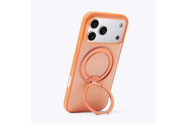 Ốp lưng Magnetic 360 Stand iPhone 17 Pro Max TPU PC TORRAS ONEO Màu Cam