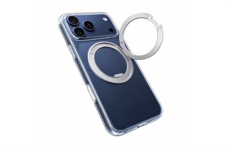 Ốp lưng Magnetic 360 Stand iPhone 17 Pro Max TPU PC TORRAS ONEO Màu Trắng