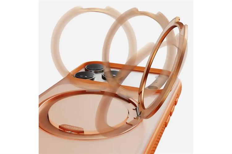 Ốp lưng Magnetic 360 Stand iPhone 17 Pro TPU PC TORRAS ONEO Màu Cam