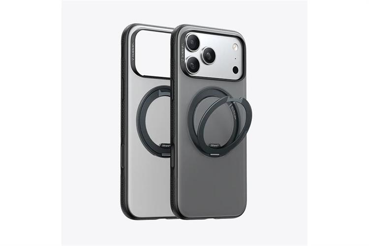 Ốp lưng Magnetic 360 Stand iPhone 17 Pro TPU PC TORRAS ONEO Màu Đen