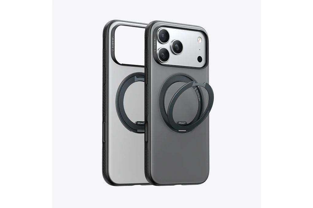 Ốp lưng Magnetic 360 Stand iPhone 17 Pro TPU PC TORRAS ONEO Màu Đen