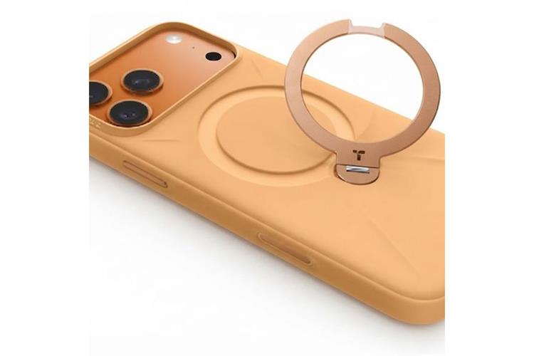 Ốp lưng Magnetic 360 Stand iPhone 17 Pro Max TPU PC TORRAS Q3 MONO Màu Cam