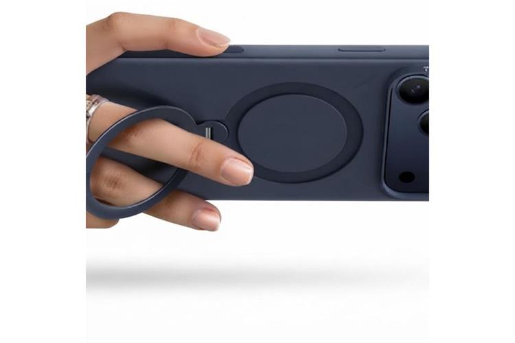Ốp lưng Magnetic 360 Stand iPhone 17 Pro Max TPU PC TORRAS Q3 MONO Màu Xanh Dương