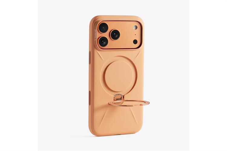Ốp lưng Magnetic 360 Stand iPhone 17 Pro TPU PC TORRAS Q PRO Màu Cam