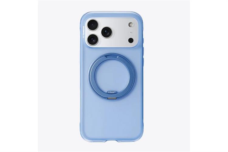 Ốp lưng Magnetic 360 Stand iPhone 17 Pro Max TPU PC TORRAS O3 AIR Màu Xanh Dương