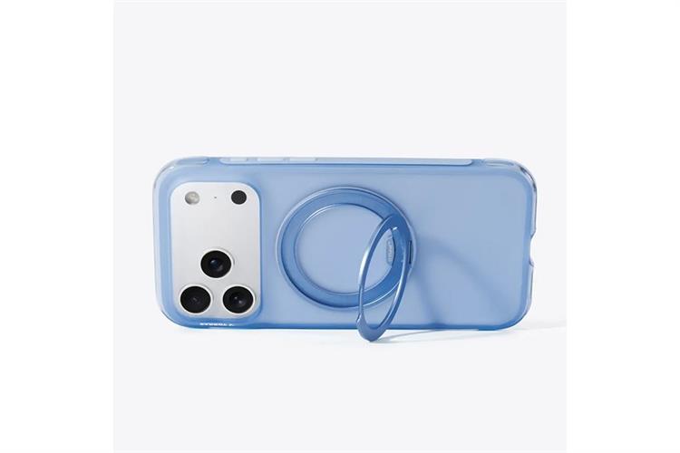 Ốp lưng Magnetic 360 Stand iPhone 17 Pro Max TPU PC TORRAS O3 AIR Màu Xanh Dương