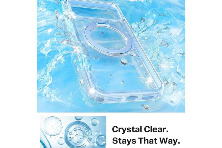 Ốp lưng Magnetic 360 Stand iPhone 17 Pro TPU PC TORRAS O3L Màu Xanh Dương
