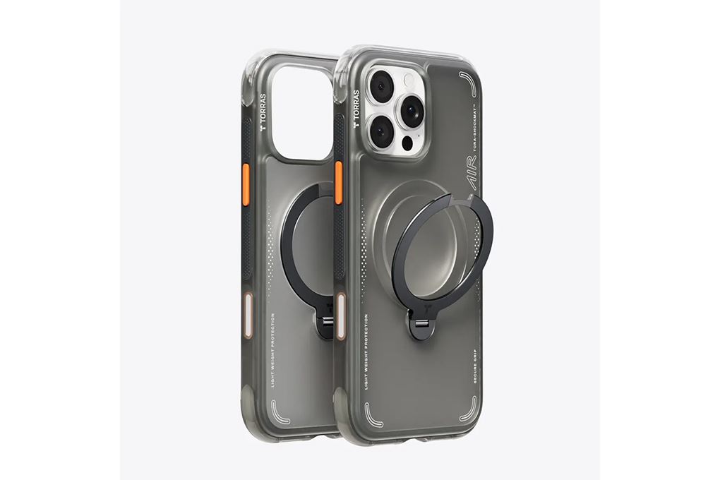 Ốp lưng Magnetic 360 Stand iPhone 16 Pro TPU PC TORRAS Q3 AIR Màu Đen