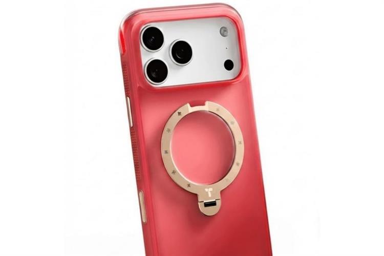 Ốp lưng Magnetic 360 Stand iPhone 17 Pro Max TPU PC TORRAS Q3 AIR Màu Đỏ