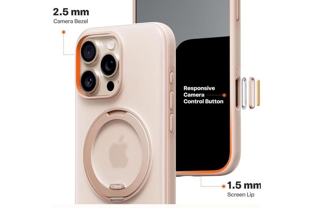 Ốp lưng Magnetic 360 Stand iPhone 16 Pro TPU PC ONEO TORRAS - 6