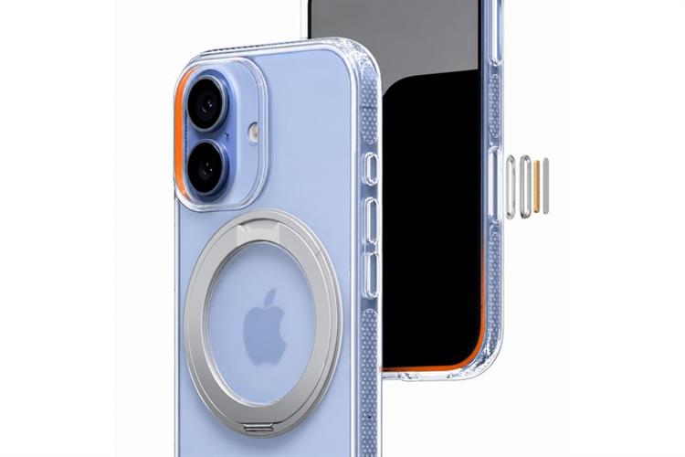 Ốp lưng Magnetic 360 Stand iiPhone 17 TPU PC ONEO TORRAS Màu Trắng