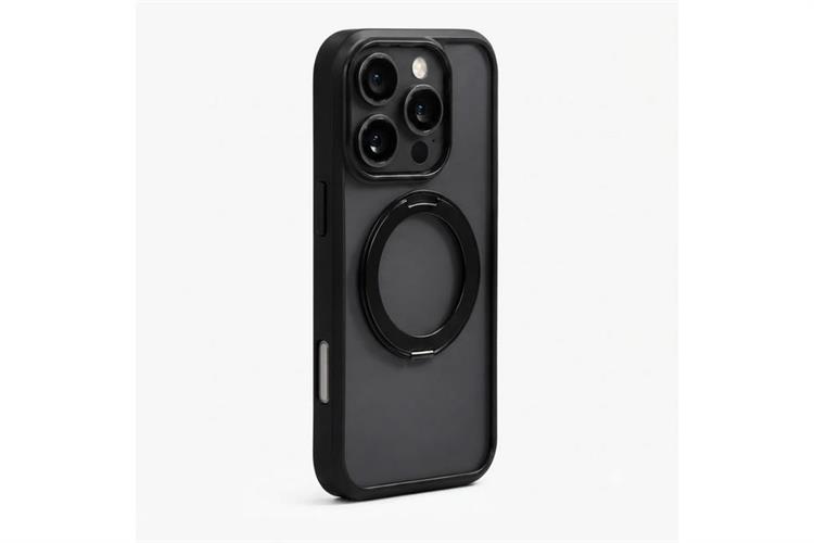 Ốp lưng Magnetic 360 Stand iPhone 14 Pro TPU PC TORRAS O1S Màu Đen