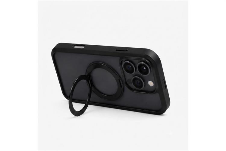 Ốp lưng Magnetic 360 Stand iPhone 14 Pro TPU PC TORRAS O1S Màu Đen
