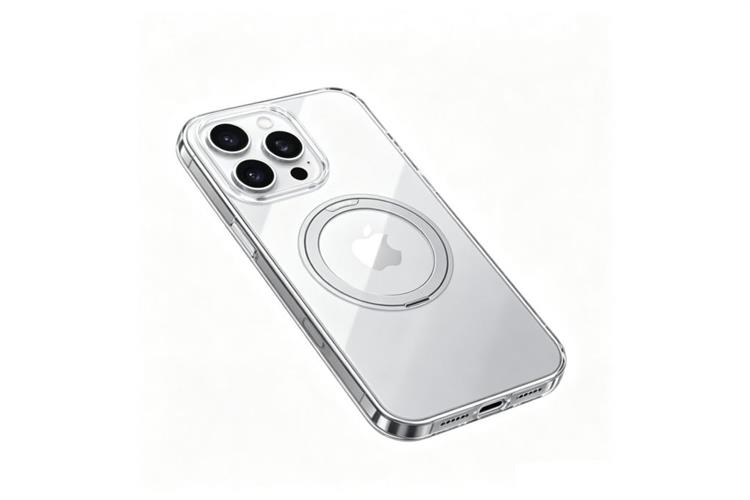Ốp lưng Magnetic 360 Stand iPhone 16 Pro TPU PC TORRAS O1S Màu Trắng