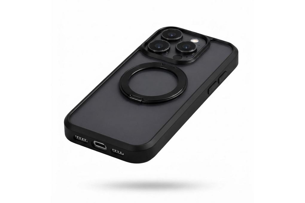 Ốp lưng Magnetic 360 Stand iPhone 15 Pro TPU PC TORRAS O1S - 2