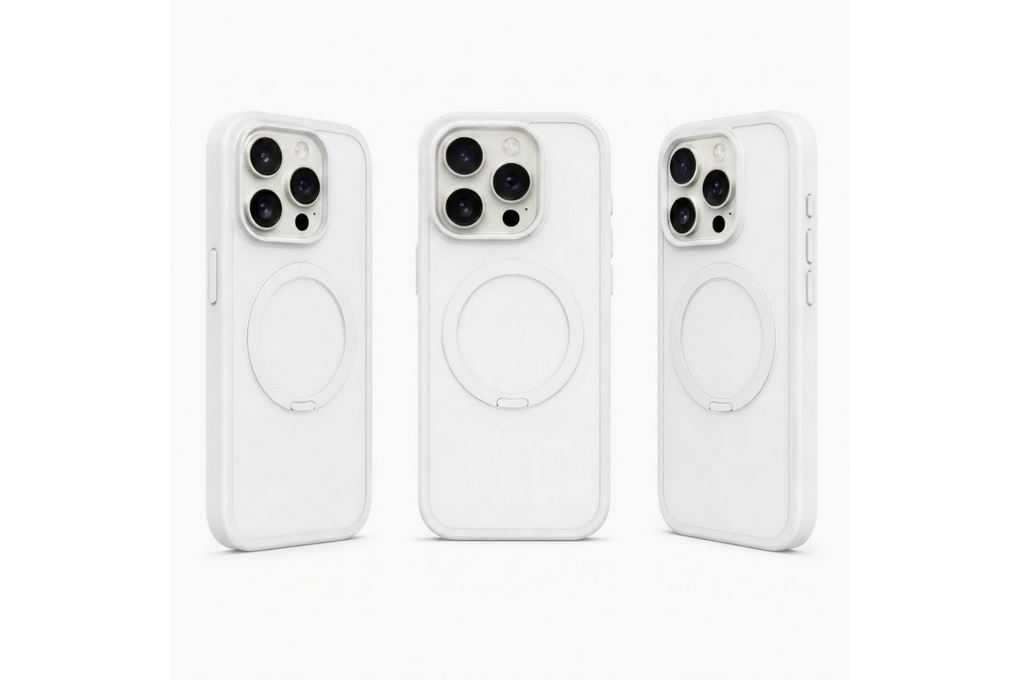 Ốp lưng Magnetic 360 Stand iPhone 15 Pro Max TPU PC TORRAS O1S