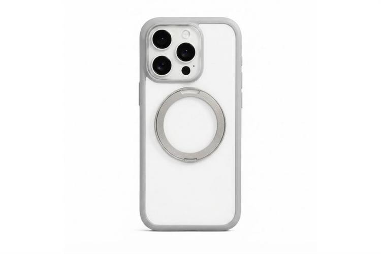 Ốp lưng Magnetic 360 Stand iPhone 16 Pro Max TPU PC TORRAS O1S Màu Xám