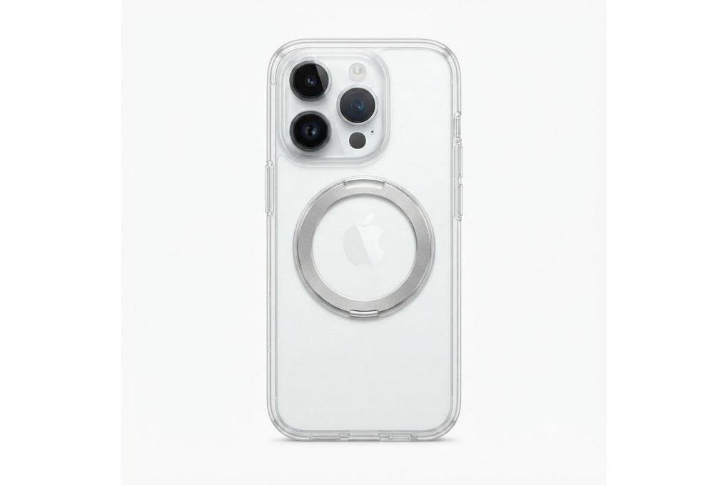 Ốp lưng Magnetic 360 Stand iPhone 16 Pro Max TPU PC TORRAS O1S Màu Trắng
