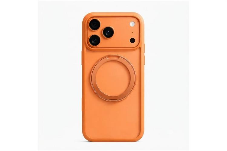 Ốp lưng Magnetic 360 Stand iPhone 17 Pro TPU PC TORRAS O1S Màu Cam