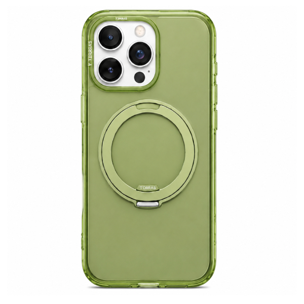 Ốp lưng Magnetic 360 Stand iPhone 15 Pro Max TPU PC TORRAS O3 AIR