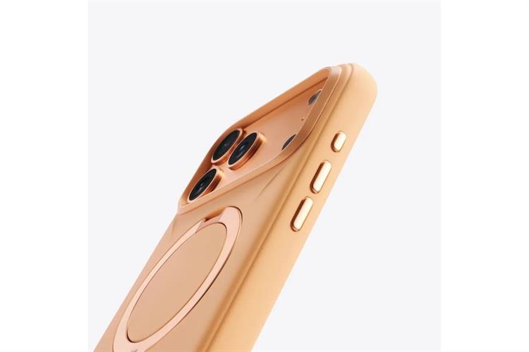 Ốp lưng Magnetic 360 Stand iPhone 17 Pro Max TPU PC TORRAS Q PRO Màu Cam
