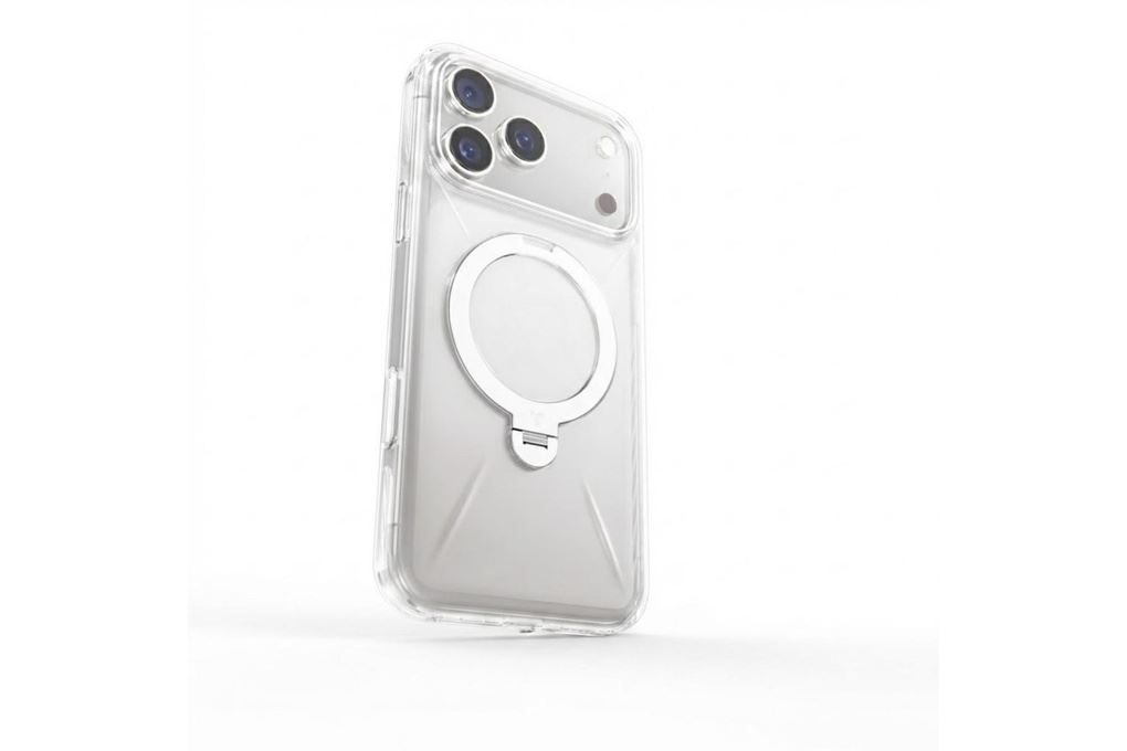 Ốp lưng Magnetic 360 Stand iPhone 17 Pro Max TPU PC TORRAS Q PRO Màu Trắng