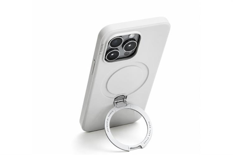 Ốp lưng Magnetic 360 Stand iPhone 16 Pro Max TPU PC TORRAS Q PRO Màu Trắng