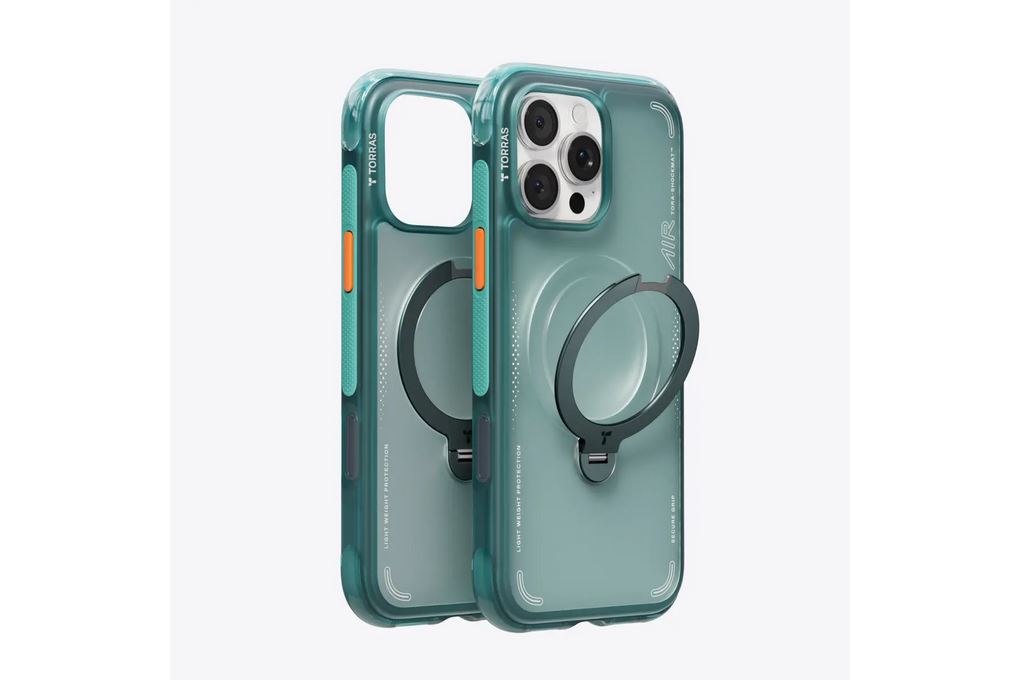 Ốp lưng Magnetic 360 Stand iPhone 15 Pro Max TPU PC TORRAS Q3 AIR